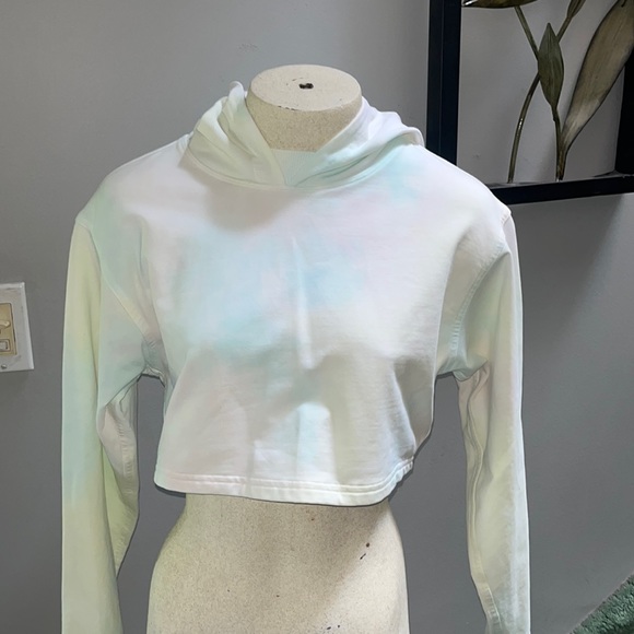 lululemon athletica Sweaters - Pastel Multicolour lululemon Cropped Hoodie